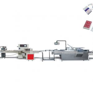 Fully automatic poker boxing production line